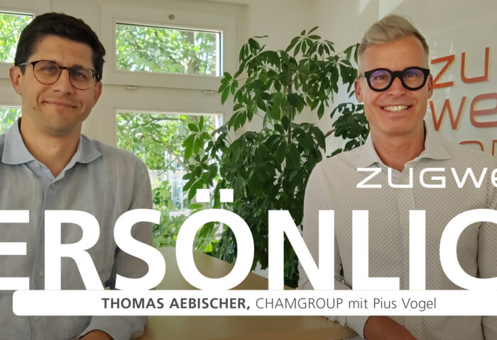 ZUGWEST persönlich Podcast mit Thomas Aebischer, CEO ChamGroup