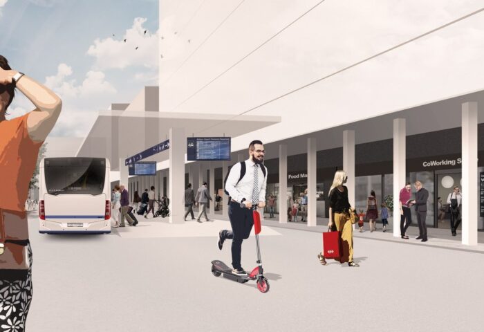 Mobilitätshub Rotkreuz - Bahnhof der Zukunft